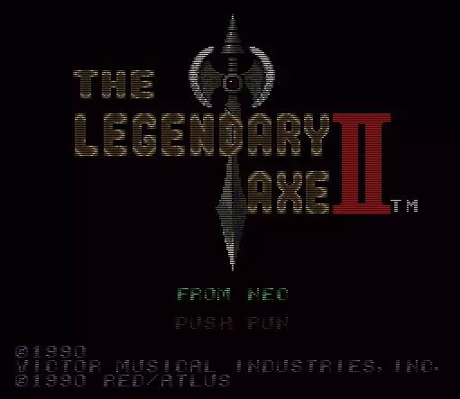 jeu Legendary Axe II, The